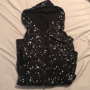 Black Spotted Sweatshirt